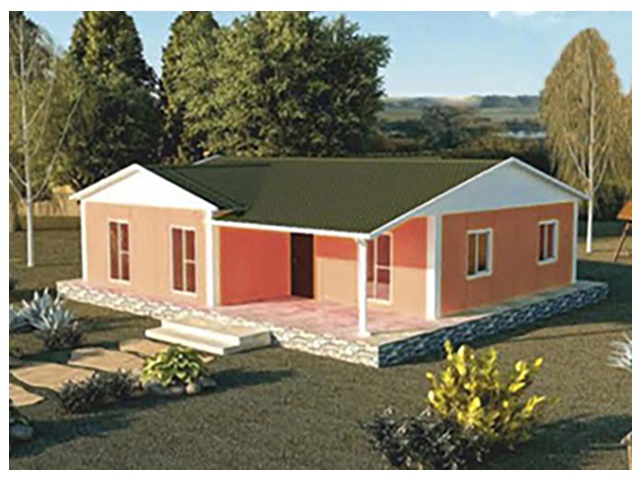 40 m2 tek katlı prefabrik
