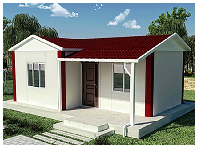 40 m2 tek katlı prefabrik