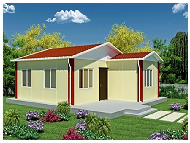 40 m2 tek katlı prefabrik