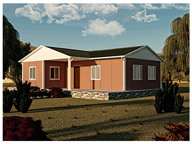 40 m2 tek katlı prefabrik