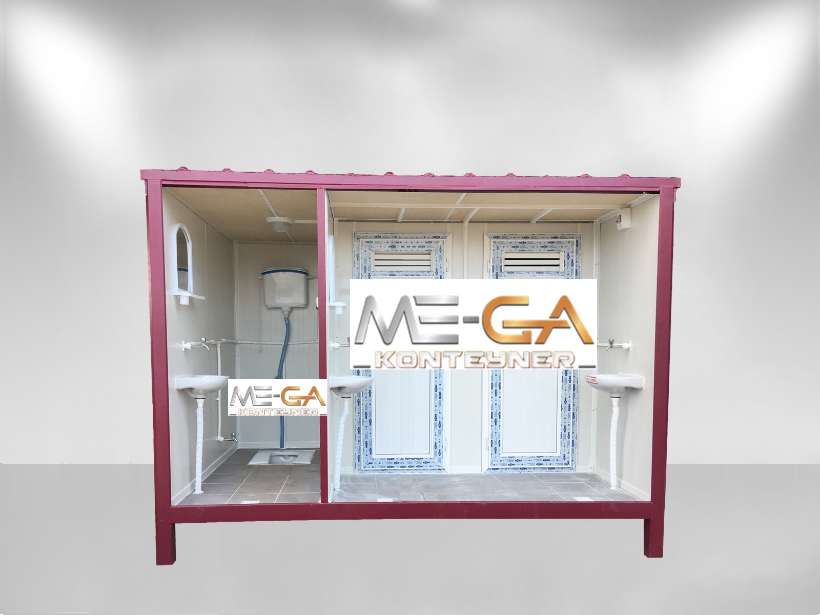 3 lü pissuvarlı wc